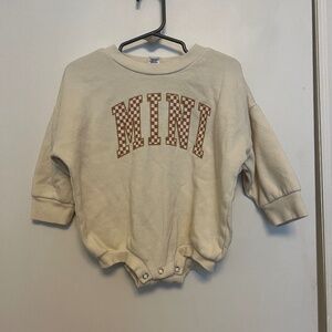 Tullabee mini bubble sweatshirt